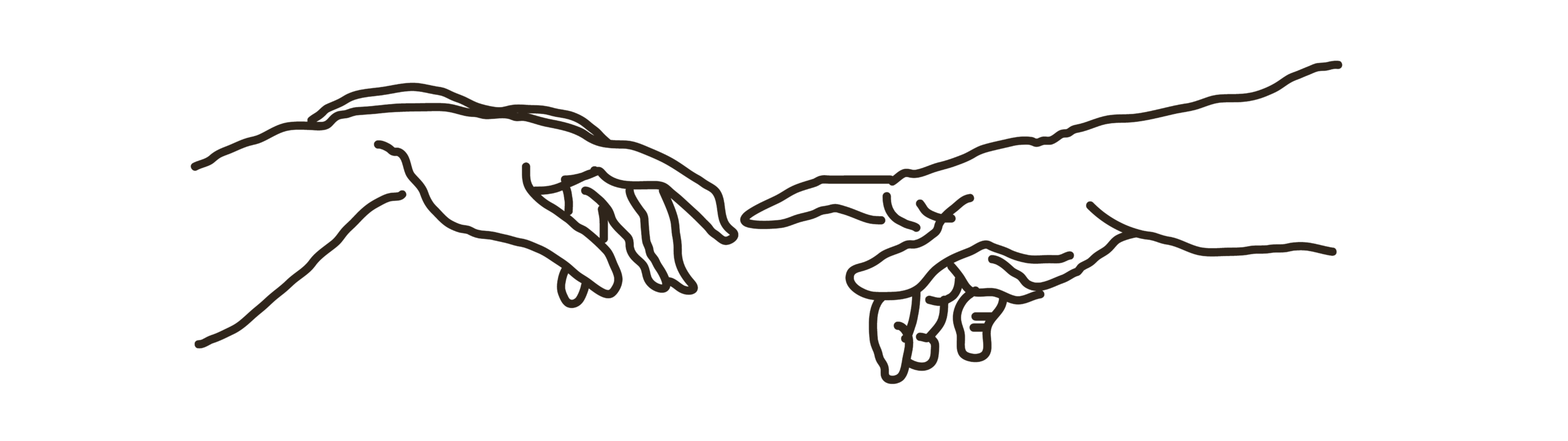 Eskuak sin fondo para poner sobre amarillo